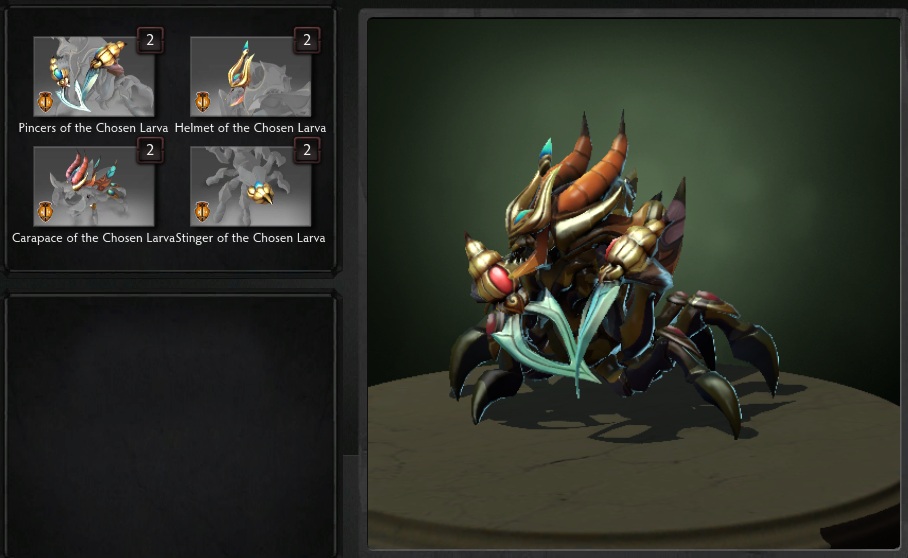 Dota 2 - Chosen Larva [Nyx Assassin].