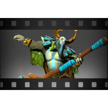 Dota 2 - Насмешка Shredding the Lute [Natures Prophet].