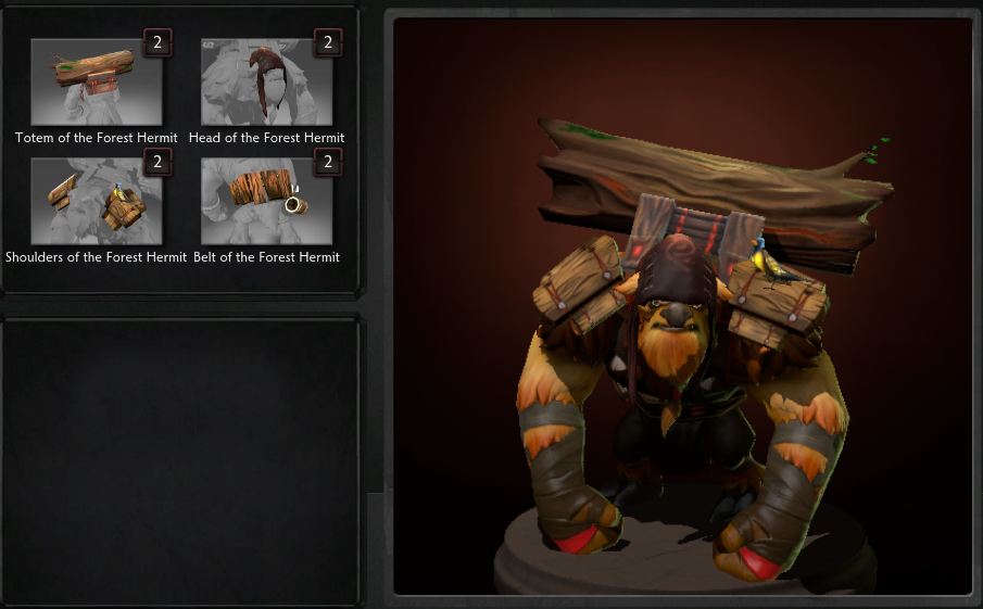 Dota 2 - Forest Hermit [Earthshaker].