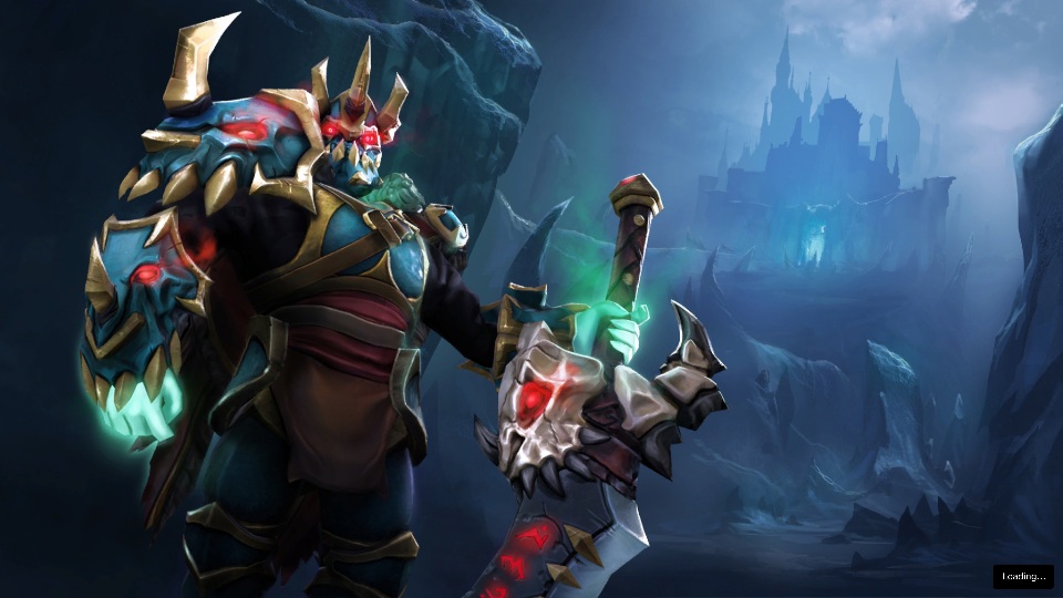 Dota 2 - Загрузочный экран: Regalia of the Wraith Lord.