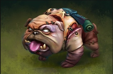 Dota 2 - Butch (Курьер) [Legendary].