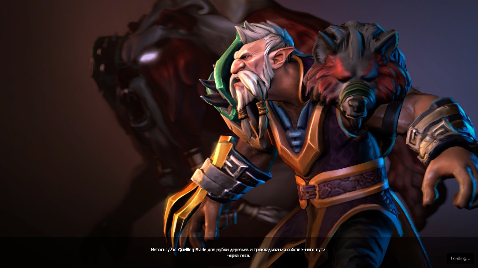 Dota 2 - Загрузочный экран: The Wolf Hunter