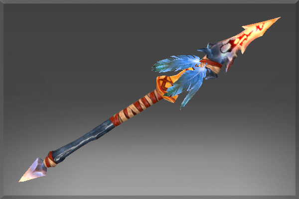 Dota 2 - Burning Spear (оружие) [Huskar]