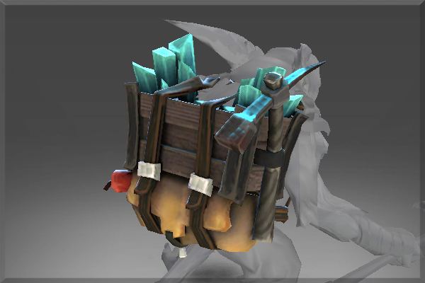 Dota 2 - Radiant Crystal Haul (спина) [Meepo]
