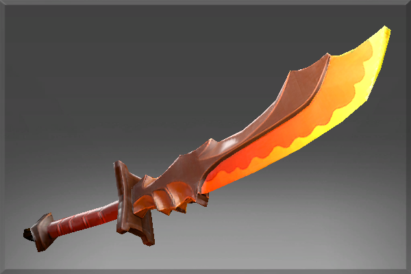 Dota 2 - Dragon Sword (оружие) [Juggernaut]