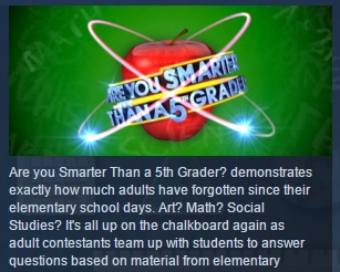 Are You Smarter Than a 5th Grader? STEAM KEY GLOBAL ROW