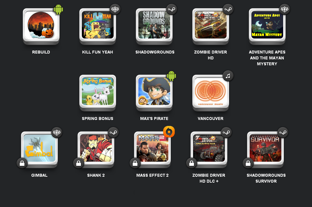Indie Gala Mass Efect ( 8 игр )