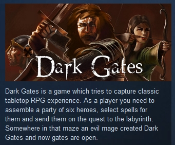 Dark Gates ( Steam Key / Region Free )
