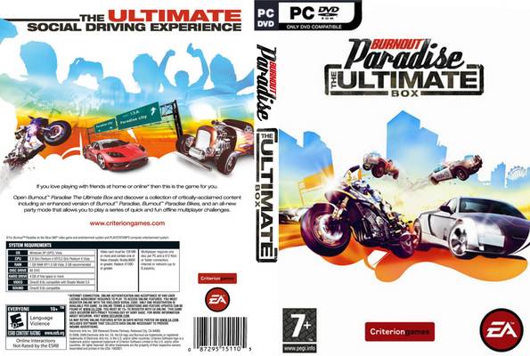 Burnout Paradise: The Ultimate Box EU/RU (Origin/Free)