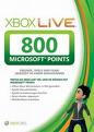 Xbox Live - 800 MS Points (EUR,RUS) - Скан