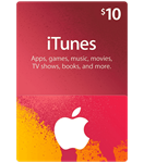 iTunes Gift Card  $10 USA - без комиссии