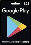 Google Play Gift $25 + Скидки