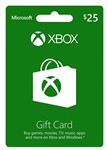 Xbox Gift Card $25 USA - без комиссии