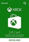 Xbox Gift Card 5$ USA