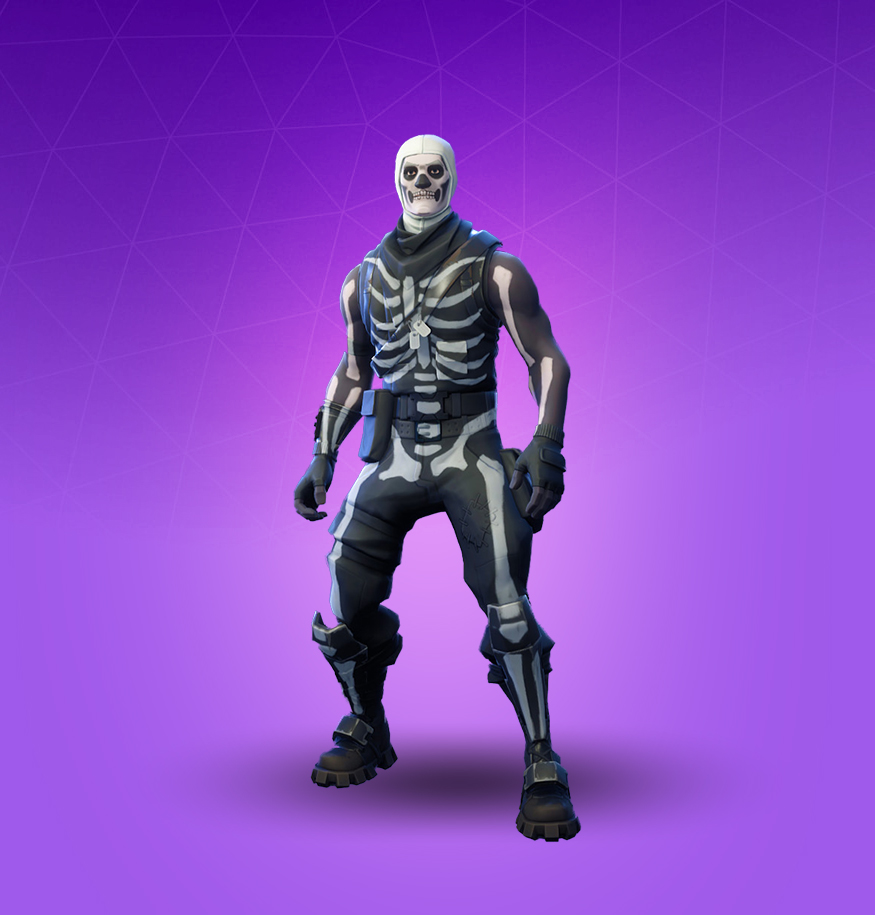description fortnite epic outfit skull trooper - buy fortnite account skull trooper