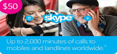 Skype 50 USD
