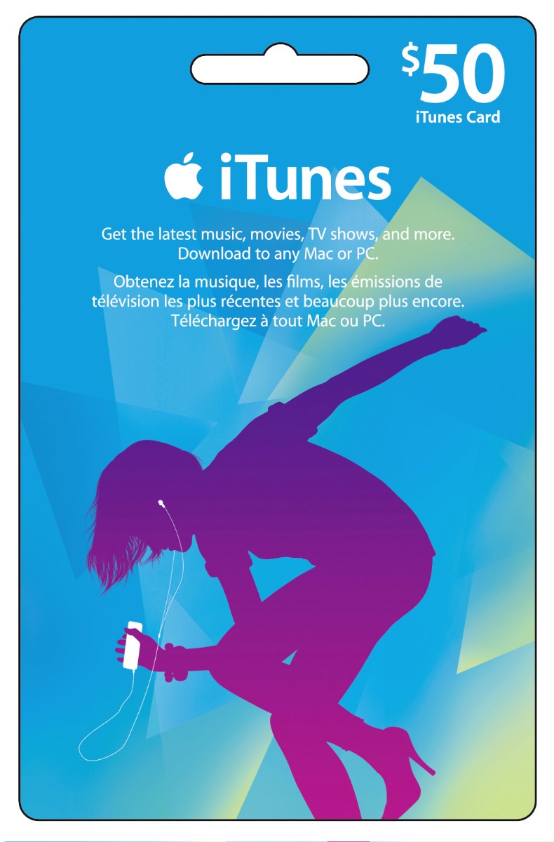 Карта пополнения itunes