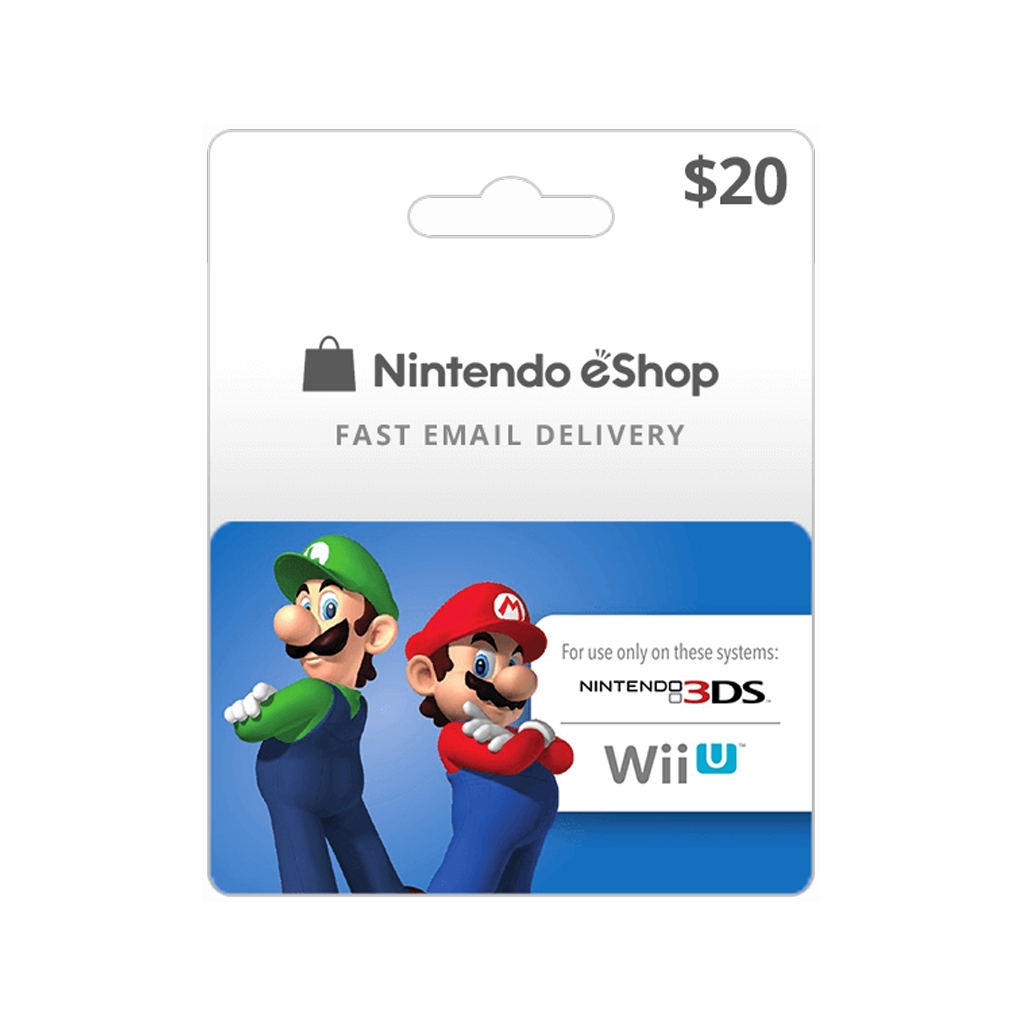 Buy NINTENDO eShop $20 GIFT CARD (US) and download