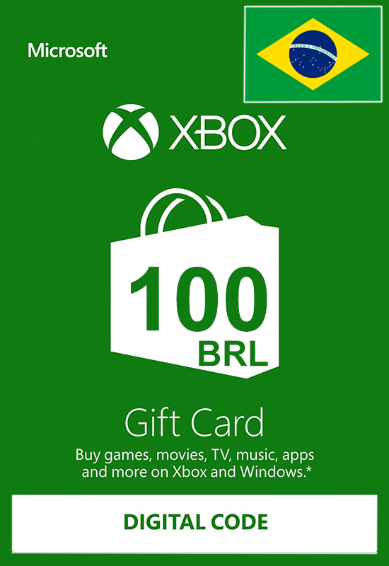 Buy XBOX LIVE CARD BRL 100 (Brazil) cheap, choose from different