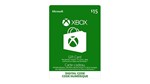 XBOX LIVE CARD $15 (USA)