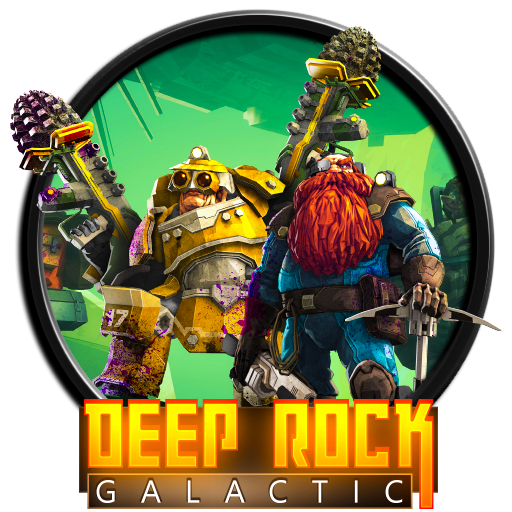 Игра Deep Rock Galactic. Deep Rock Galactic дворфы. Deep Rock Galactic ярлык. Deep Rock Galactic лого.