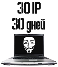 30 IP на 30 дней