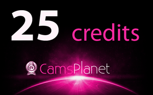Пин код пополнения аккаунта CamsPlanet.net на 25 кред.