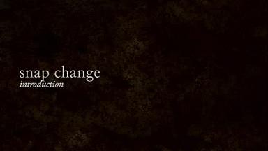 THE SNAP CHANGE Michael Hankins