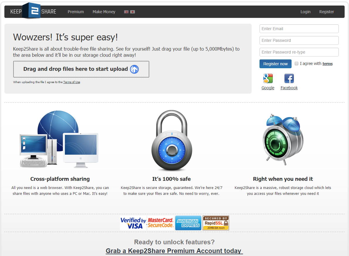 Buy Keep2Share.cc pro PREMIUM account 30 days and download