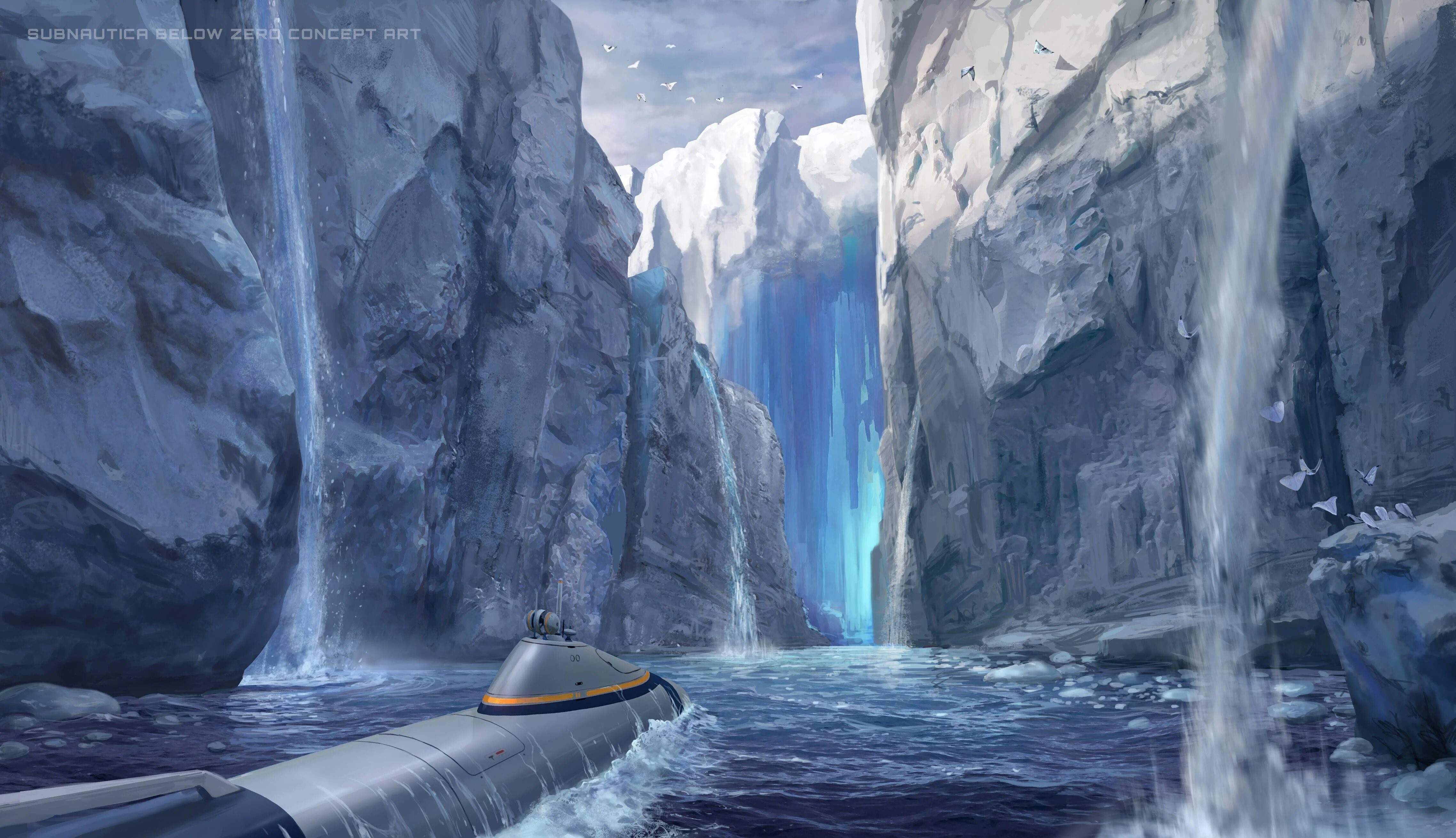 Below zero последняя версия. Сабнатик Зеро. Subnautica: below Zero. Subnautica below Zero арт. Subnautica Белоу Зеро.
