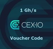 Ваучер на 1GHS  CEX.IO BitCoin BTC miner Pool / Trading