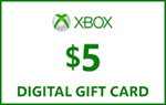 Xbox Live Gift Card USA Code $5