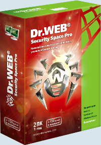Серийный номер для Dr.Web Security Space Pro (2м-1пк)