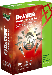 Ключ для Dr.Web Security Space Pro (2м-1пк)