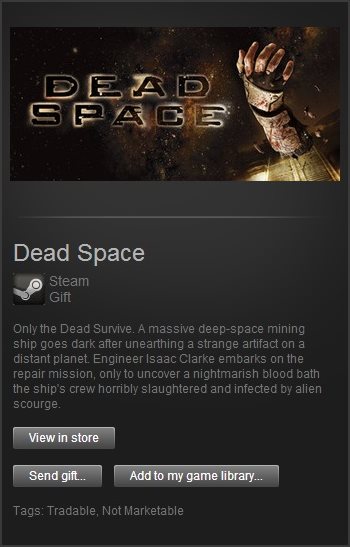 Dead Space (Steam Gift / Region Free)