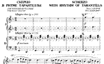 5с28 Скерцо в ритме тарантеллы, ПАВЕЛ ЗАХАРОВ /в 4 руки