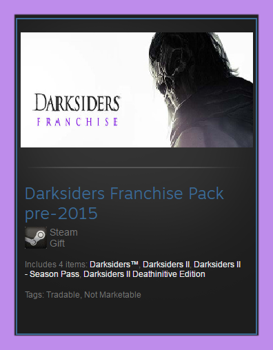 Darksiders Franchise Pack (Steam Gift / Region Free)