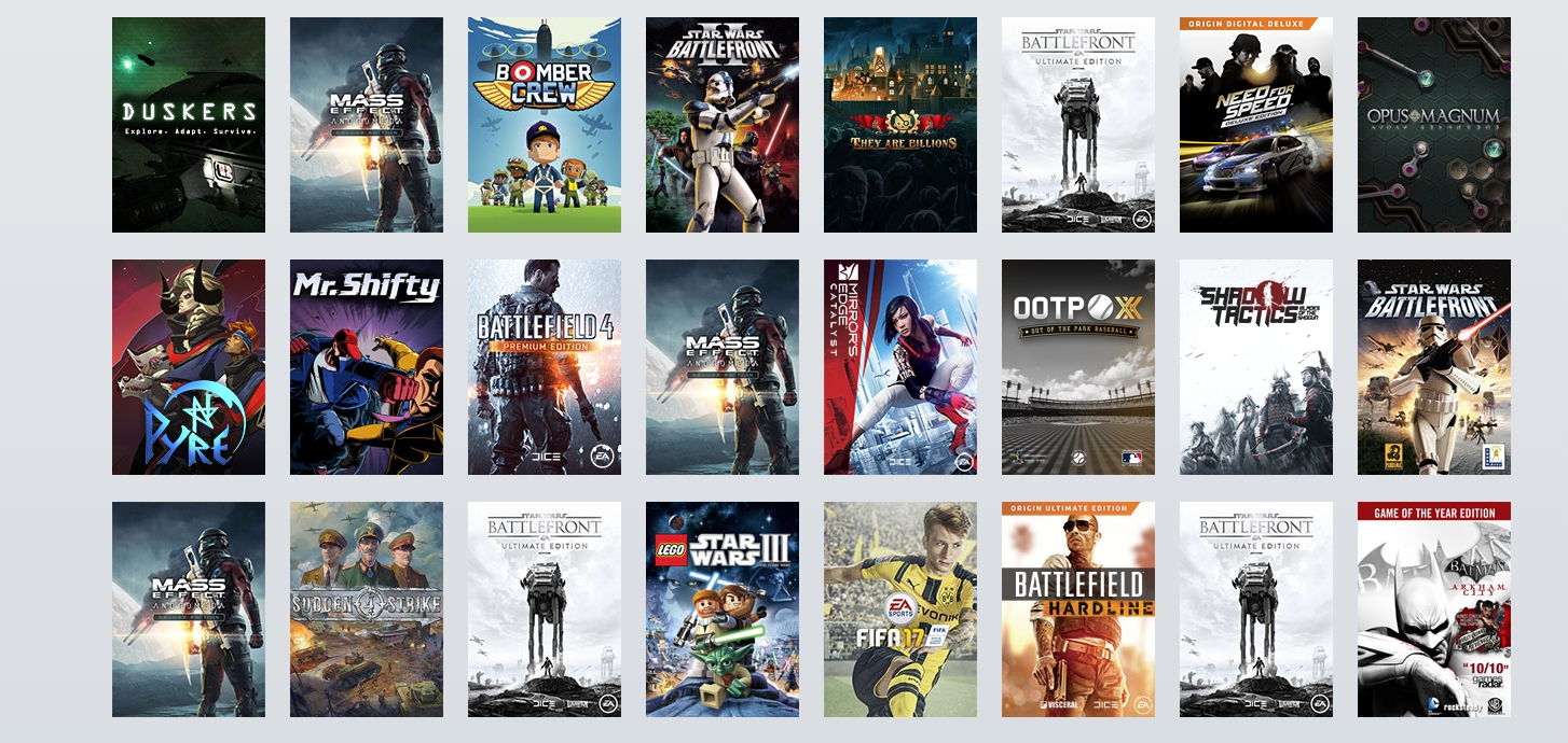 Подарочная карта ea games