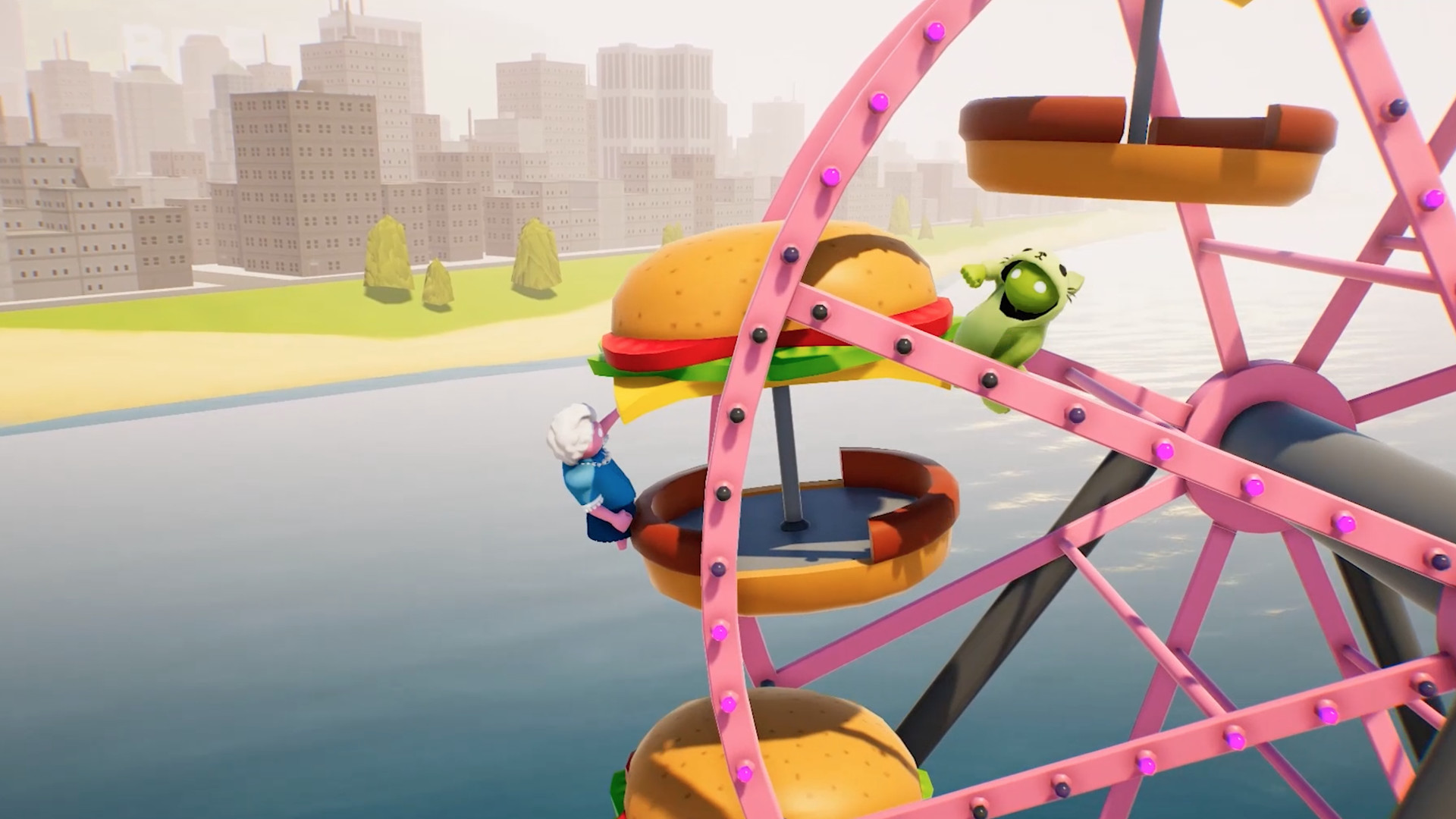 Gang beasts. Ганг битс. Ганг Бист игра. Игра Ганс битс. Gang Beasts фото.