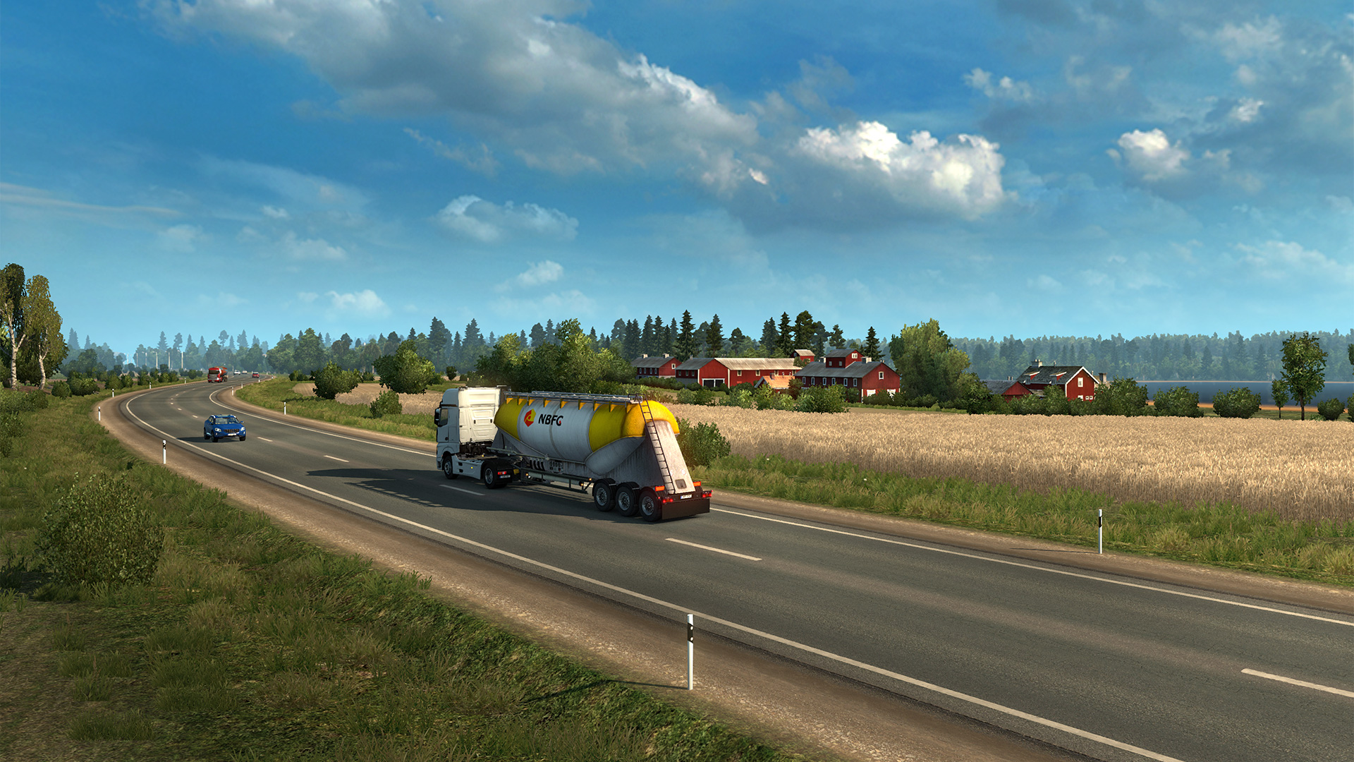 Euro Truck Simulator 2 - Beyond the Baltic Sea Steam RU