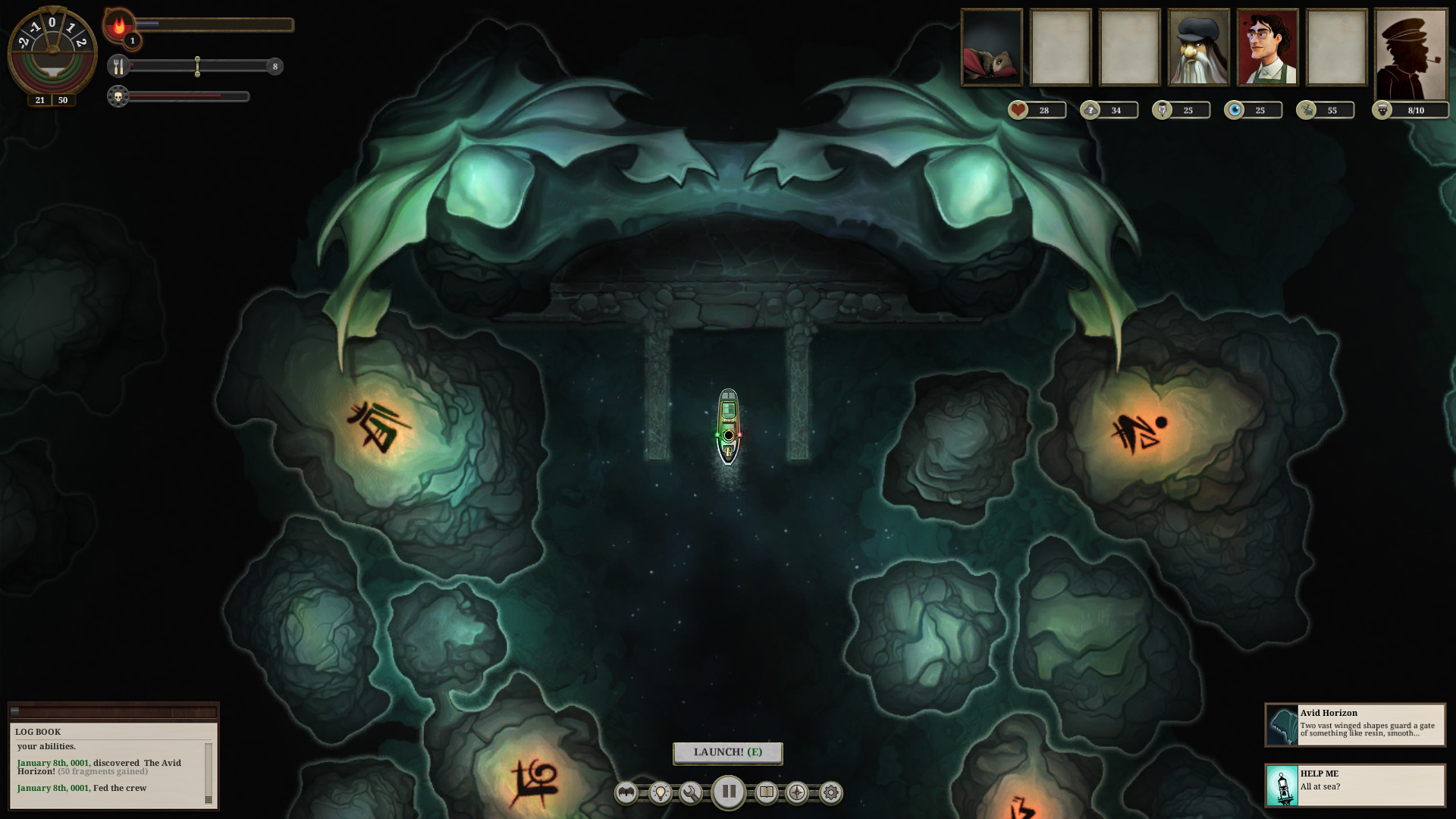 Sunless sea карта