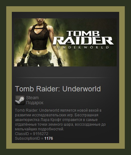 Tomb Raider: Underworld (Steam Gift ROW / Region Free)