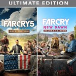 Far Cry 5 Gold Edition + Far Cry New Dawn Deluxe Steam