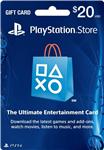 PSN PlayStation Store Gift Card $20 (USA) + СКИДКИ