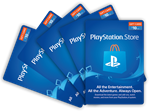 PlayStation Gift Card (США) 10 - 100