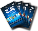 Blizzard Battle.net Подарочная карта (США) 20 - 50