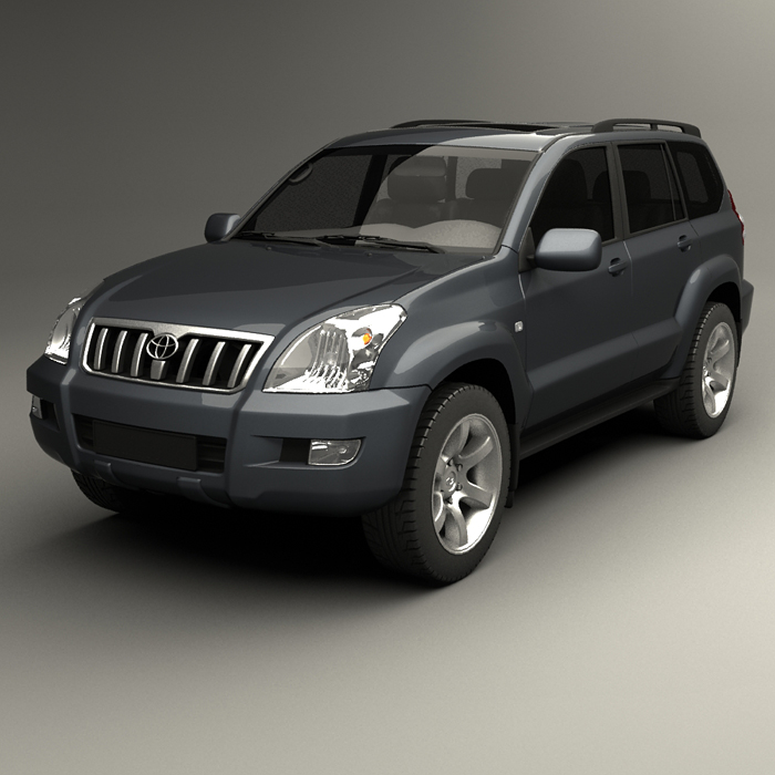 Toyota Land Cruiser Prado 120 3d