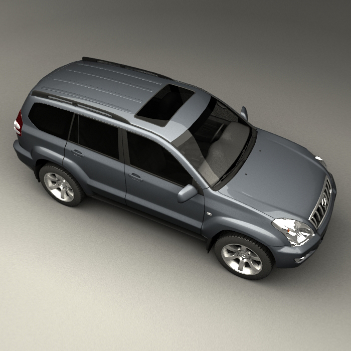 Toyota Land Cruiser Prado 120 3d