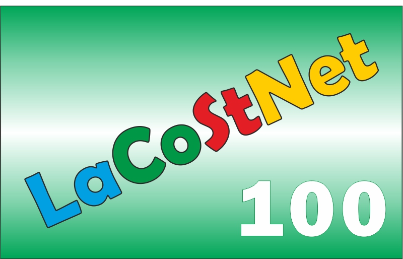 Карта оплаты LaCoStNet - 100