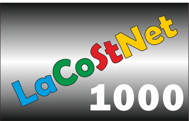 Карта оплаты LaCoStNet - 1000